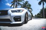 Infiniti Q50 X Work on Vossen Wheels (VWS-2) 2017 года